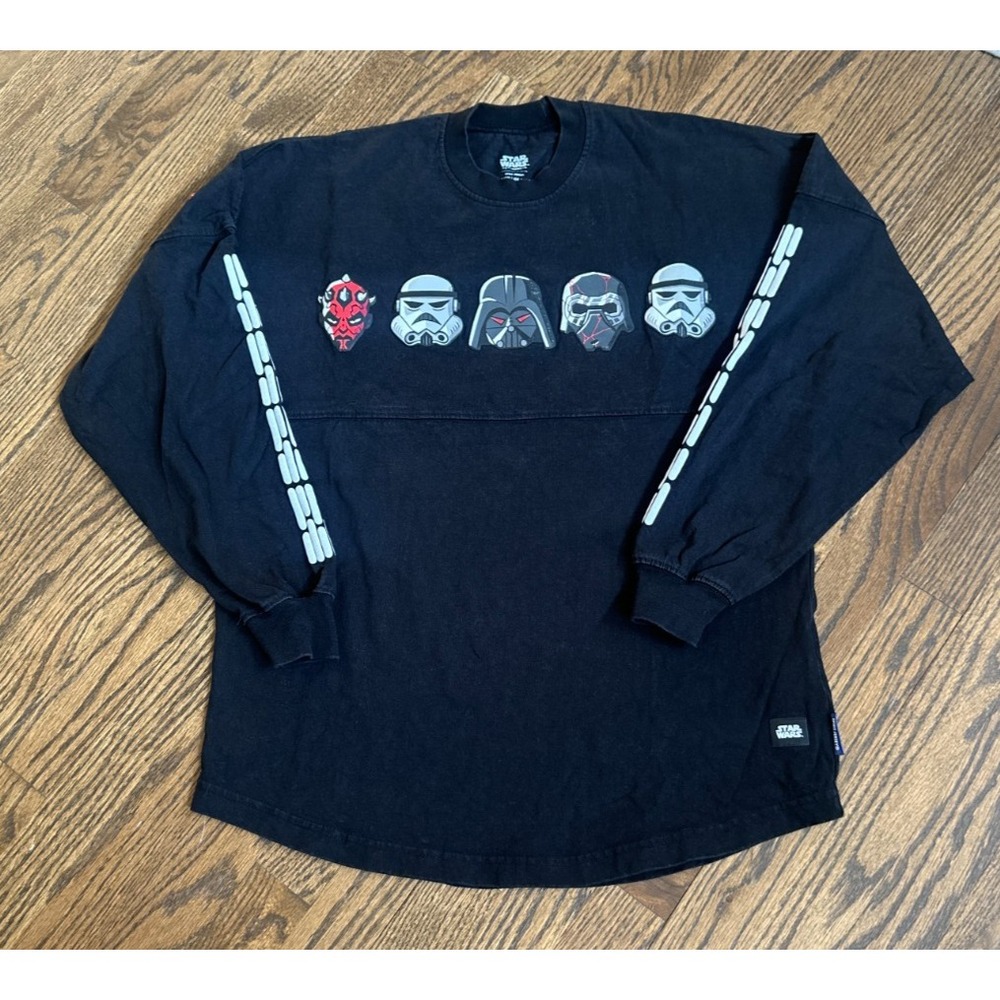 Star Wars Dark Side Spirit Jersey Small D23 Expo 2017 Disney Fan Event Black